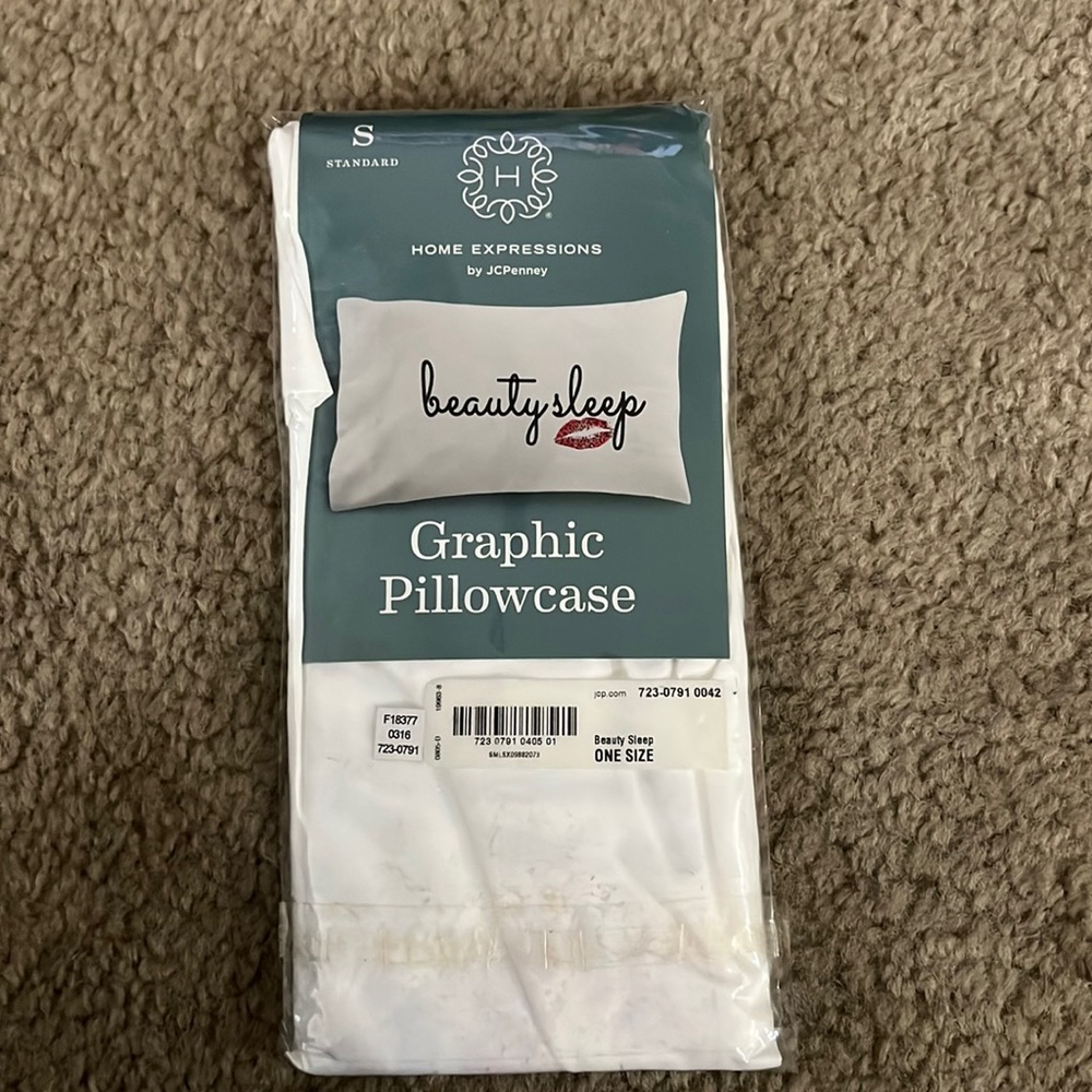 Brand New Beauty Sleep pillowcase